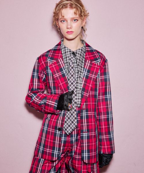 PRETEND TAILORED JACKET | Candy Stripper(キャンディ PRETEND TAILORED JACKET | Candy Stripper(キャンディ