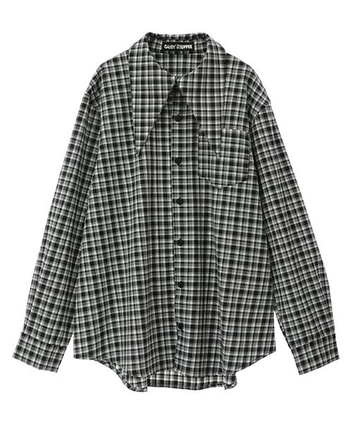 PRETEND CHECK SHIRT