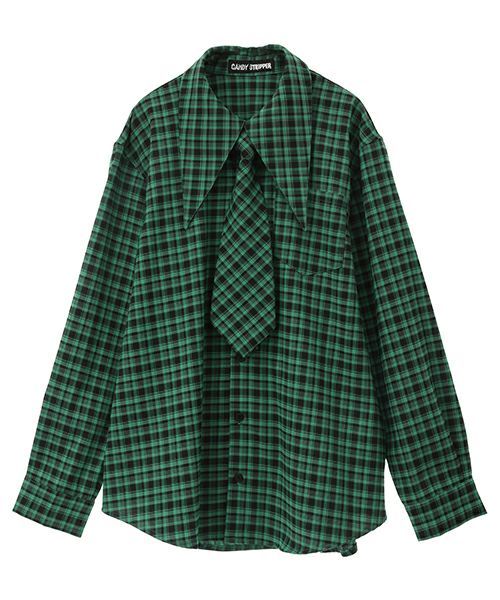 PRETEND CHECK SHIRT