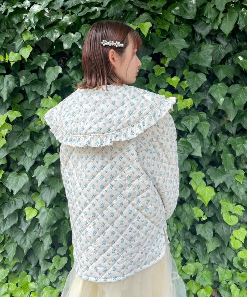 TINY ROSE QUILTING JACKET | Candy Stripper（キャンディ