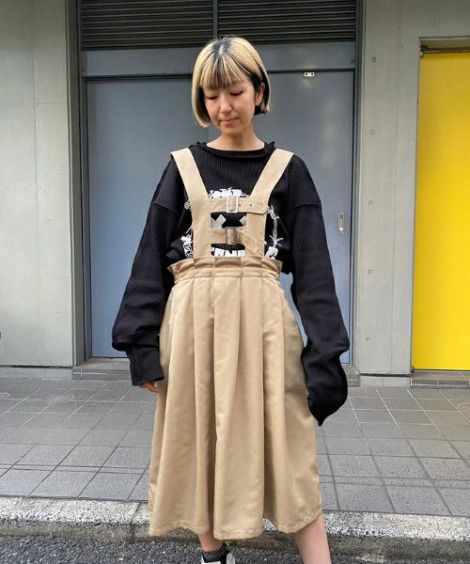 ARCHIVE MARKET】ジャンパースカート〈familiar Made with