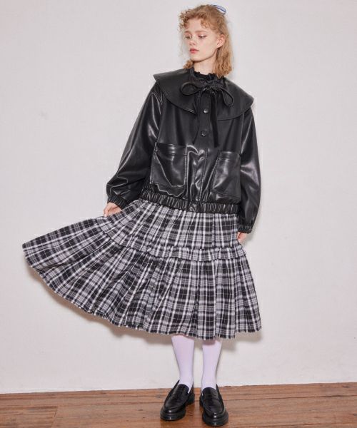 HOLY DAYS TIERED SKIRT | Candy Stripper（キャンディ ストリッパー