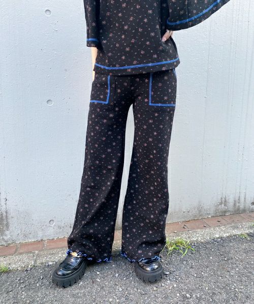 TINY FLOWERS WAFFLE PANTS | Candy Stripper（キャンディ ...