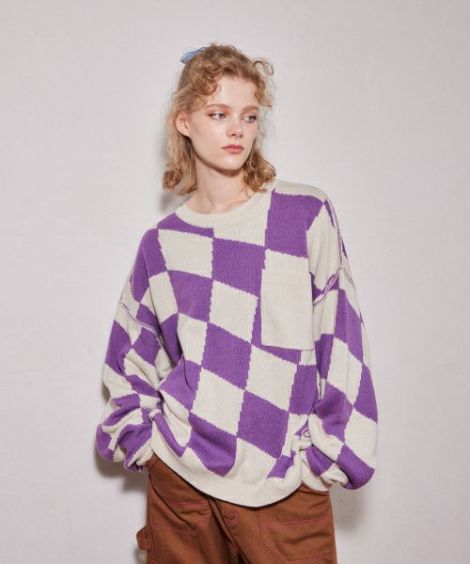 CHECKERED FLAG PADDING JACKET | Candy Stripper（キャンディ ...