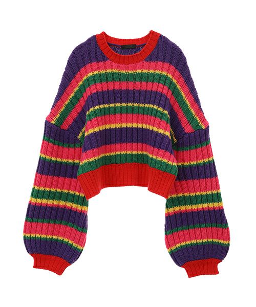 MULTI BORDER KNIT