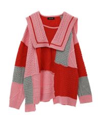 PATCHWORK SAILOR KNIT