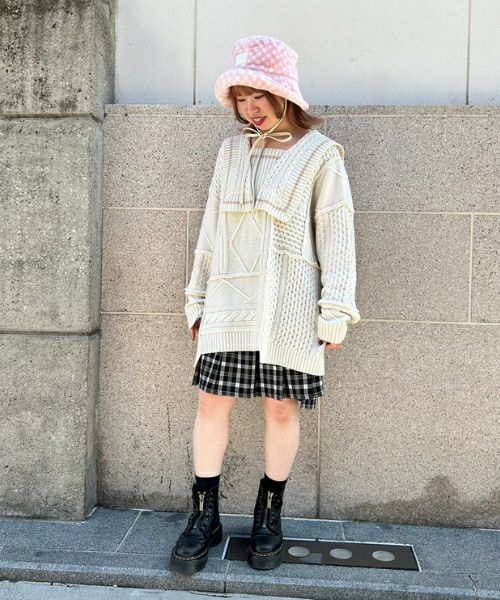 PATCHWORK SAILOR KNIT