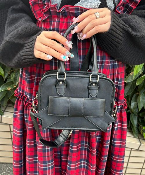 MY LITTLE CANDY RIBBON SHOULDER BAG | Candy Stripper（キャンディ 