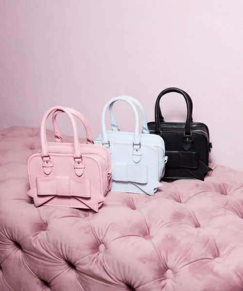 MY LITTLE CANDY RIBBON SHOULDER BAG | Candy Stripper