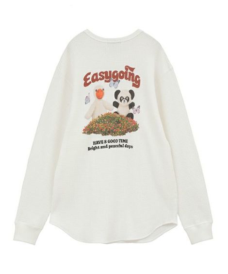 CANDYS WAFFLE L/S TEE | Candy Stripper（キャンディ ストリッパー