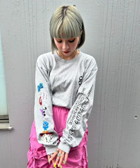 MIFFY SWEET DREAMS L/S TEE | Candy Stripper（キャンディ