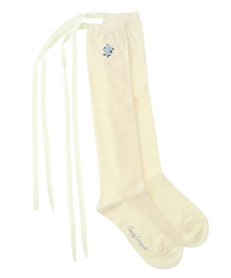 CANDY RIBBON HIGH SOCKS | Candy Stripper（キャンディ ストリッパー