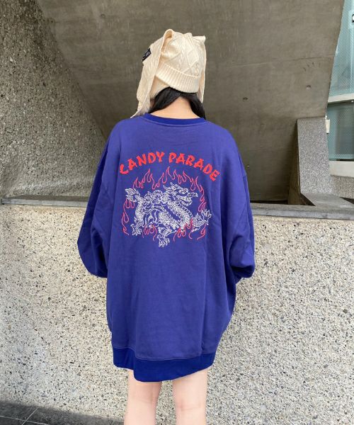 CANDY PARADE SWEAT ONE-PIECE | Candy Stripper（キャンディ