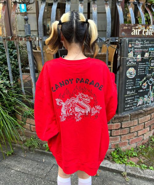 CANDY PARADE SWEAT ONE-PIECE | Candy Stripper（キャンディ