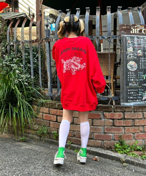 CANDY PARADE SWEAT ONE-PIECE | Candy Stripper（キャンディ