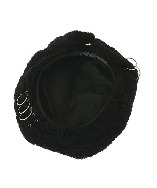 益若つばさ×Candy Stripper】BUNNY EAR BOA BERET | Candy Stripper 