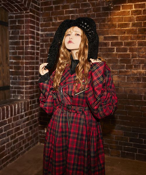 益若つばさ×Candy Stripper】BUNNY EAR BOA BERET | Candy Stripper 