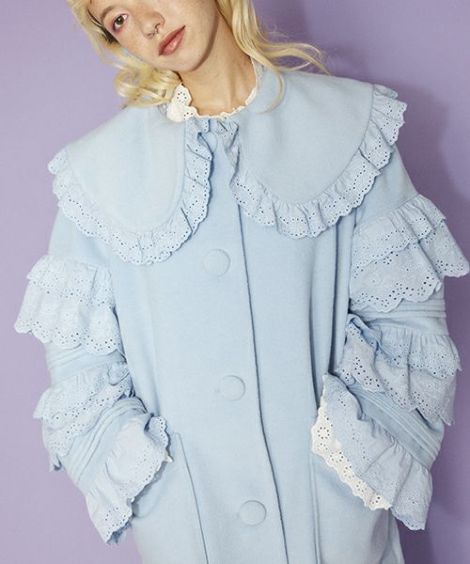 FRILL COLLAR TOPS | Candy Stripper（キャンディ ストリッパー 