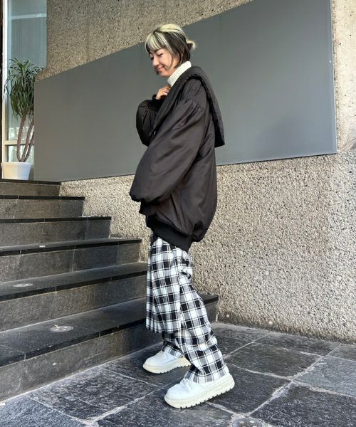 WRAP CHECK PANTS | Candy Stripper（キャンディ ストリッパー