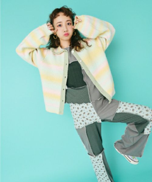 SUNNY DAY PATCHWORK PANTS | Candy Stripper（キャンディ ...