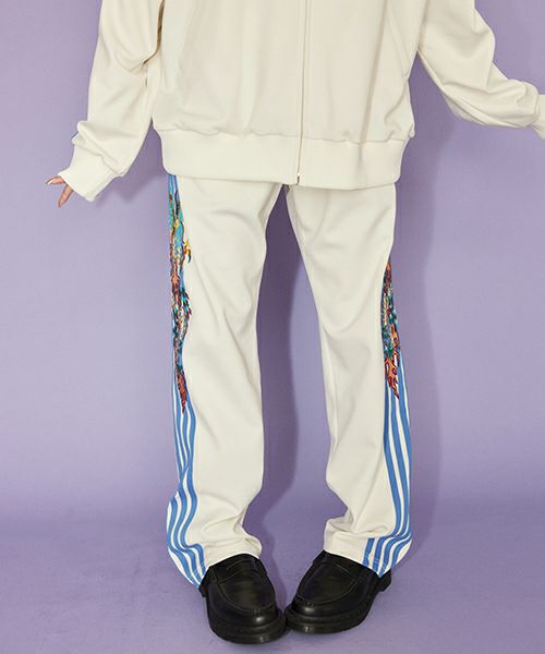 PEPE AND DRAGON JERSEY PANTS | Candy Stripper（キャンディ