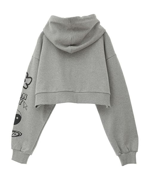 CND SHORT HOODIE | Candy Stripper（キャンディ ストリッパー 