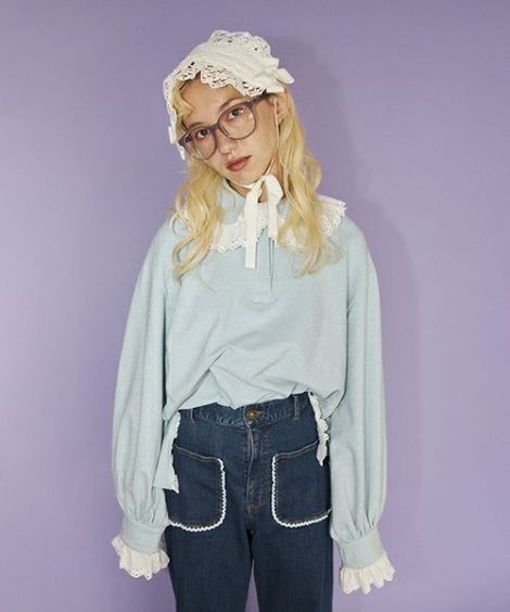 DECORATIVE RIBBON BLOUSON | Candy Stripper（キャンディ ストリッパー）｜オフィシャル通販サイトCANDY  STORE