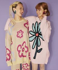 BIG FLOWER KNIT | Candy Stripper（キャンディ ストリッパー