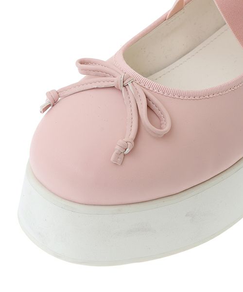 Candy Stripper ブラック バレエシューズ Lサイズ ENDEARING BALLET SHOES | Candy Stripper（キャンディ