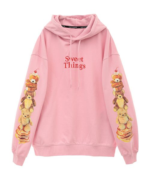 SWEET THINGS SWEAT HOODIE | Candy Stripper（キャンディ