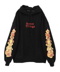 SWEET THINGS SWEAT HOODIE | Candy Stripper（キャンディ