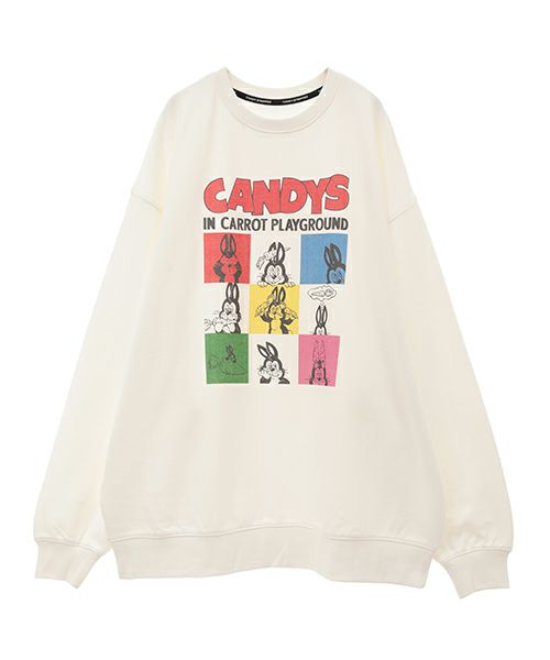 CARROT PLAYGROUND SWEAT ONE-PIECE | Candy Stripper（キャンディ