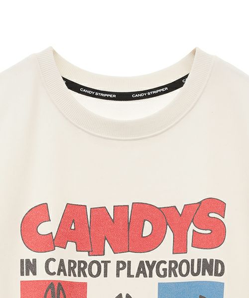 CARROT PLAYGROUND SWEAT ONE-PIECE | Candy Stripper（キャンディ