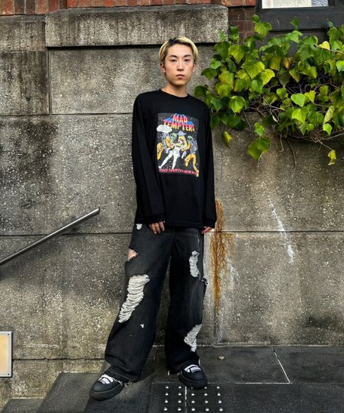LiSA×CandyStripper】MAD TEMPTERS L/S TEE | Candy Stripper 