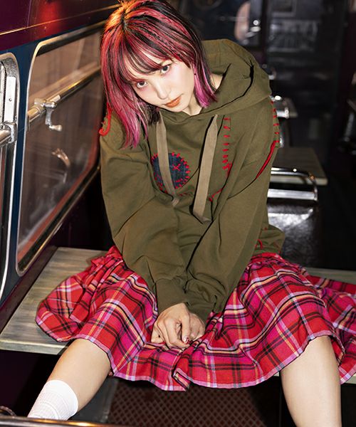 LiSA×CandyStripper】SMILES HODGEPODGE HOODIE | Candy Stripper ...