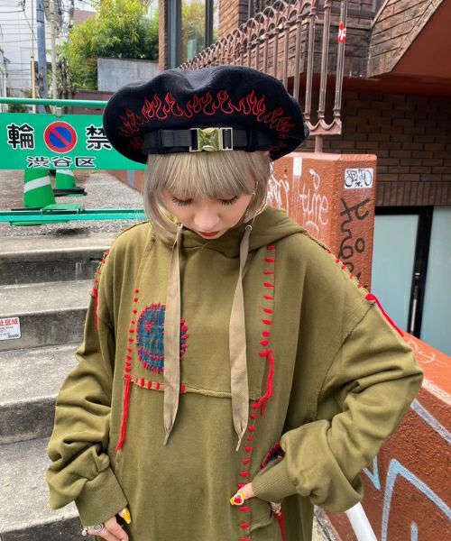 LiSA×CandyStripper】SMILES HODGEPODGE HOODIE | Candy Stripper ...