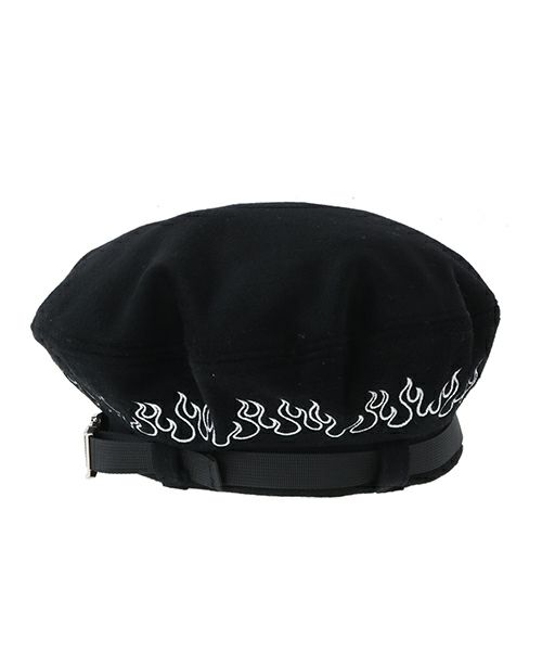 【LiSA×CandyStripper】, FIRE PATTERN BERET