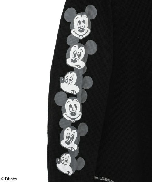 MICKEY＆MINNIE / WAFFLE L/S TEE