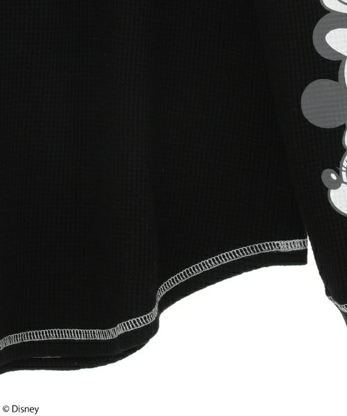 MICKEY＆MINNIE / WAFFLE L/S TEE