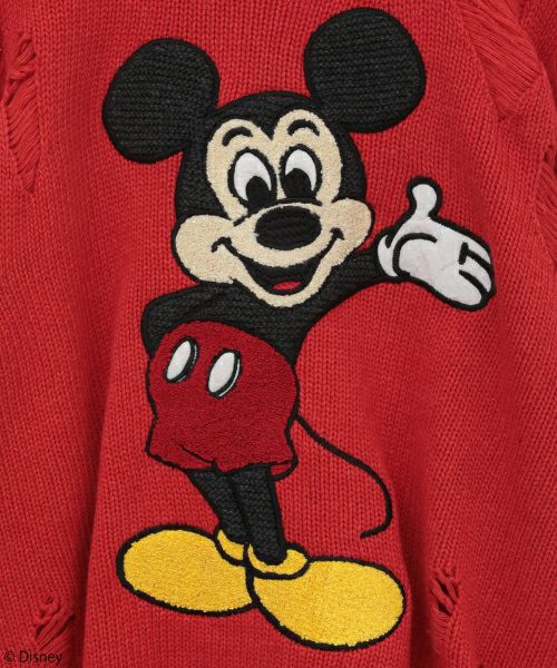 定期店舗販売 Candy MICKEY＆MINNIE / WAFFLE L/S Tシャツ - トップス