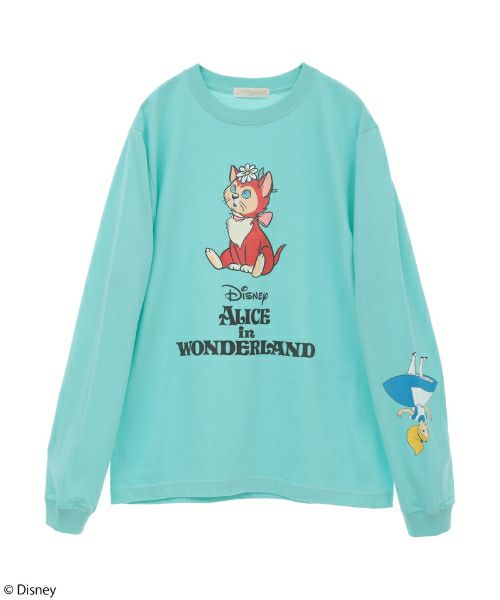 セットアップ / WONDERLAND IN ALICE Disney】DISNEY L/S Candy | TEE トップス