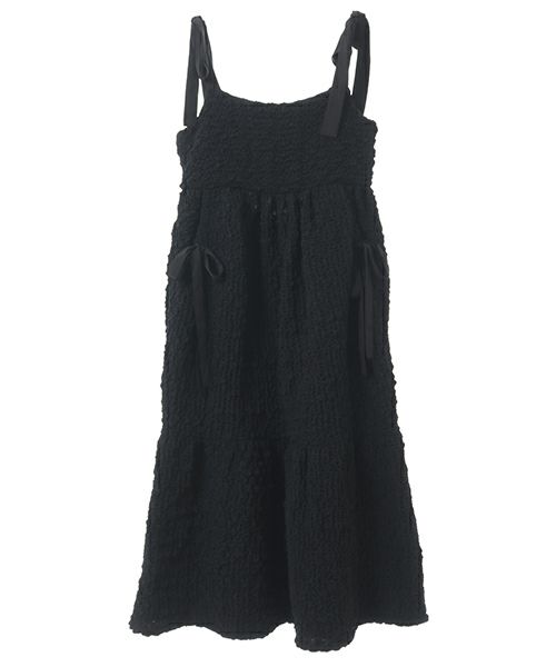 Candy Stripper キャンディストリッパー リボン柄ワンピース SHIRRING RIBBON ONE-PIECE | Candy Stripper（キャンディ