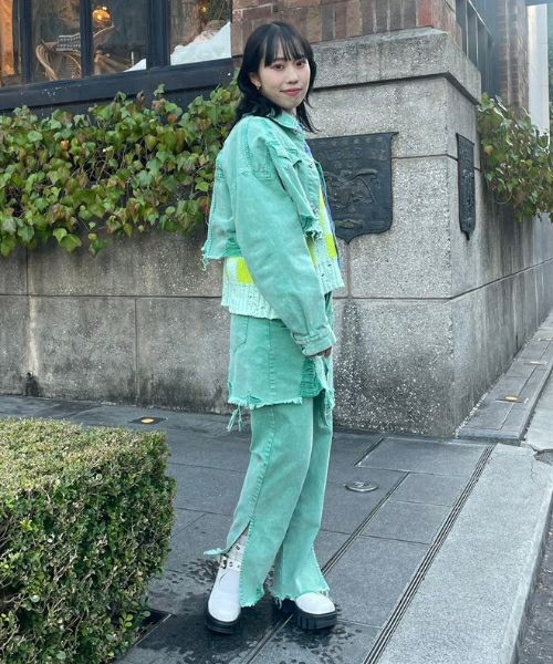HOPPING SHORT JACKET | Candy Stripper（キャンディ
