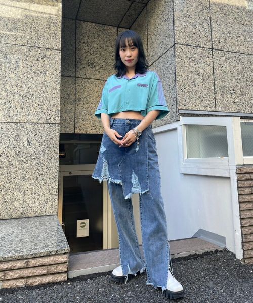 HOPPING LAYERED PANTS | Candy Stripper（キャンディ