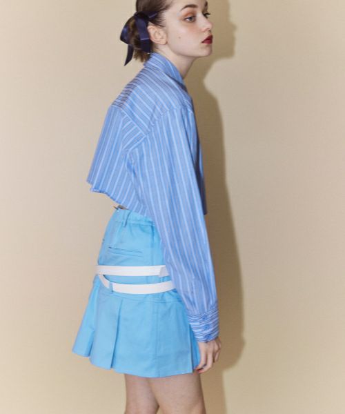 STRIPE COMPACT SHIRT | Candy Stripper（キャンディ