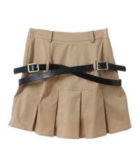 ☆送料・関税込☆TheOpen Product★BELTED MINI SKIRT★ Designer fashion, Seoul-fully created | W Concept