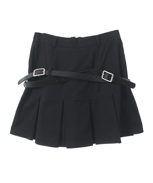 CROSS BELTED MINI SKIRT | Candy Stripper（キャンディ ストリッパー