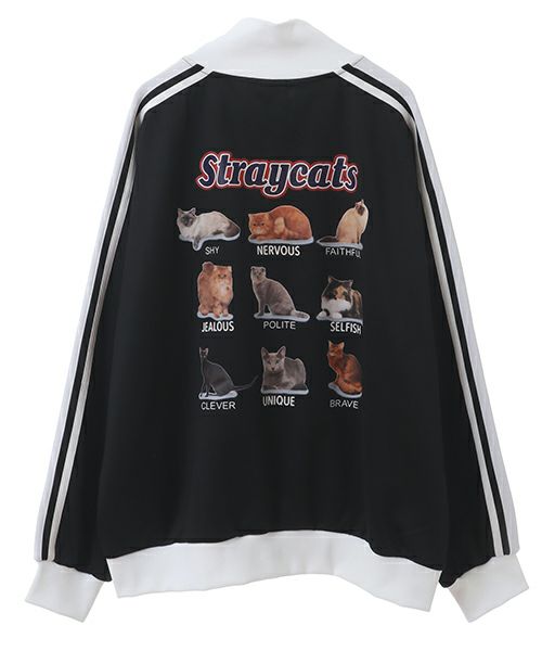 STRAYCATS JERSEY BLOUSON | Candy Stripper（キャンディ ストリッパー 