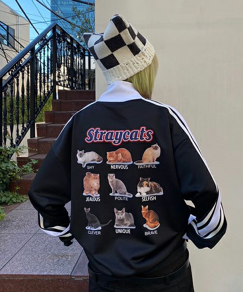 STRAYCATS JERSEY BLOUSON | Candy Stripper（キャンディ ストリッパー 