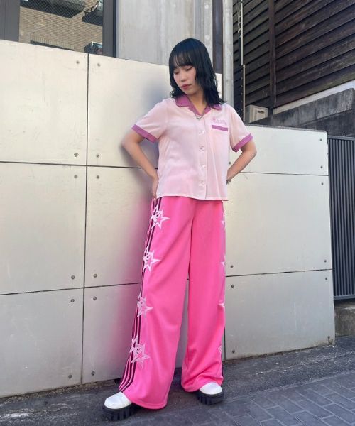 OVERLAPPING STARS TRACK PANTS | Candy Stripper（キャンディ 